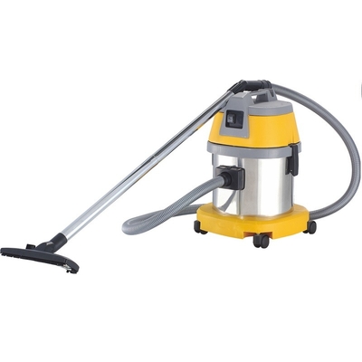 15L Hotels Wet And Dry Electric Vacuum Cleaner Stainless Steel Carpet Cleaner For Commercial Use